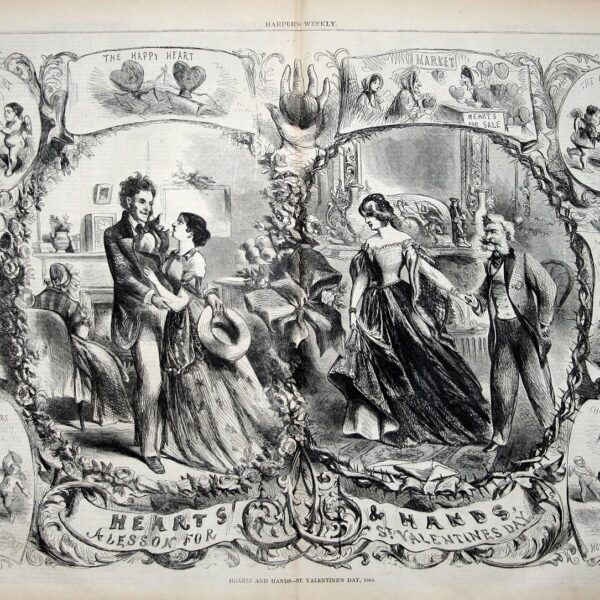 Valentines Day in 1863