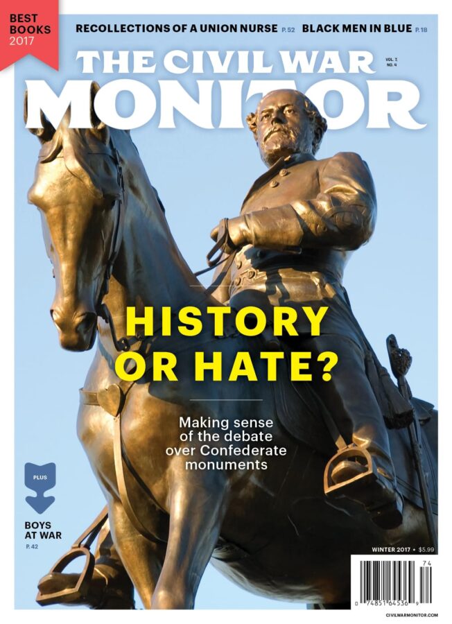 Winter 2017 Civil War Monitor cover