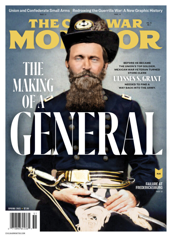 Cover of the Spring 2025 issue of The Civil War Monitor